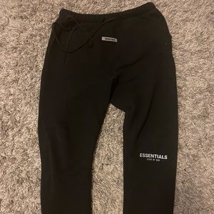 Fear of God Essentials black sweatpants